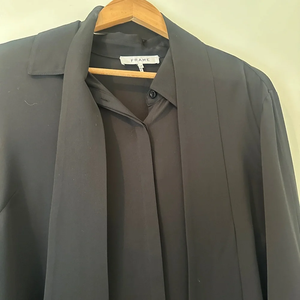 Frame Black Women's Blouse - Picture 2 of 2